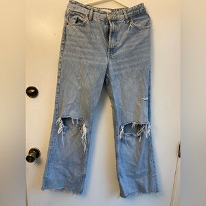 Zara Light Blue Denim Jeans